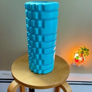 Blue Textured Foam Roller